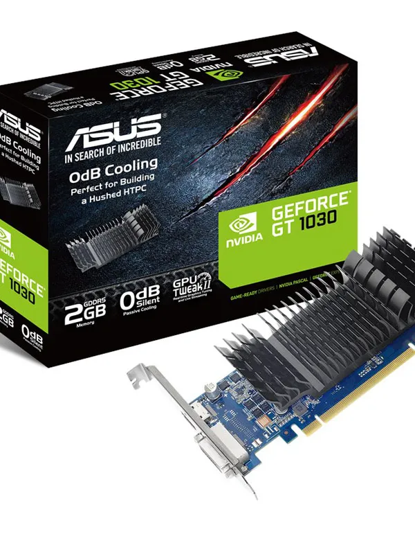 ASUS GeForce GT 1030 2GB GDDR5 silent low profile GT1030-SL-2G-BRK grafična kartica