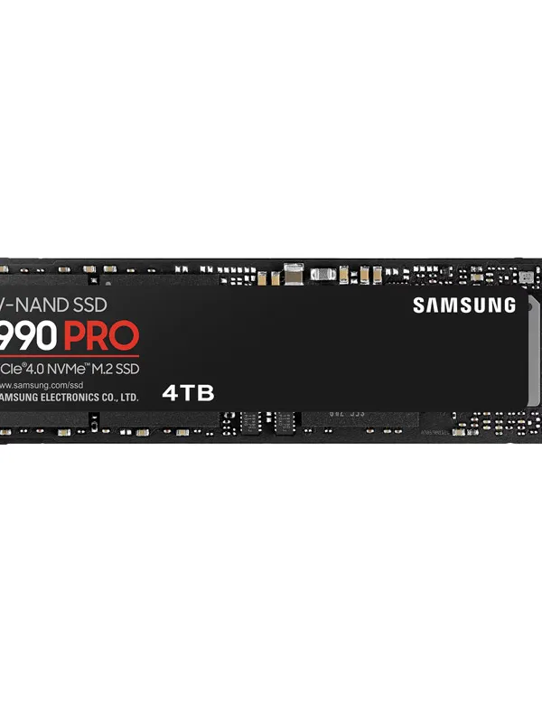 SAMSUNG 990 PRO 4TB M.2 PCIe 4.0 NVMe SSD MZ-V9P4T0BW
