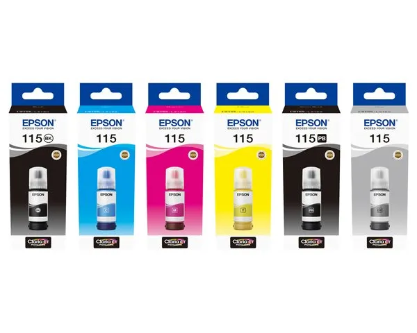 EPSON 115 EcoTank Yellow ink bottle