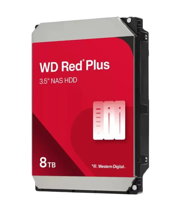 WD 8TB Red Plus 3,5" SATA 6Gb/s 5640rpm 256MB HDD disk