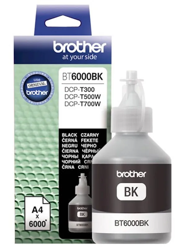 ČRNILO BROTHER ČRNO STEKLENIČKA ZA DCP - T300, T500, T700 za 6.000 strani