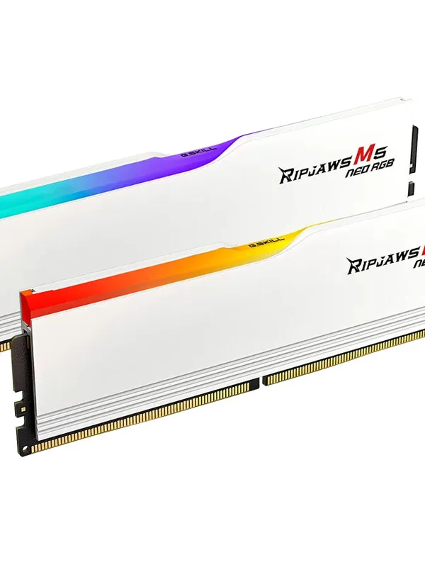 G.SKILL Ripjaws M5 Neo RGB 64GB (2x32GB) 6000MT/s DDR5 CL36 EXPO/XMP F5-6000J3636F32GX2-RM5NRW ram pomnilnik