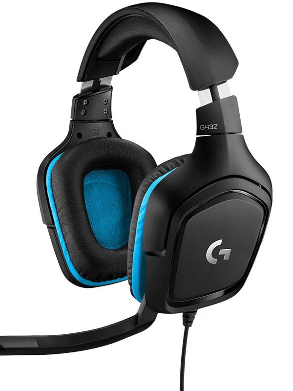 LOGITECH G432 7.1 gaming z mikrofonom slušalke
