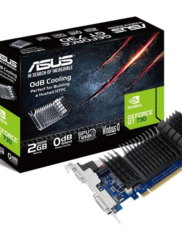 ASUS Geforce GT 730 2GB GDDR5 Silent Low Profile GT730-SL-2GD5-BRK grafična kartica