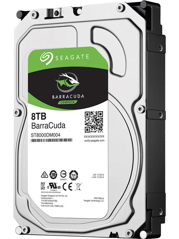 SEAGATE BarraCuda 8TB 3,5" SATA3 256MB 5400rpm trdi disk ST8000DM004