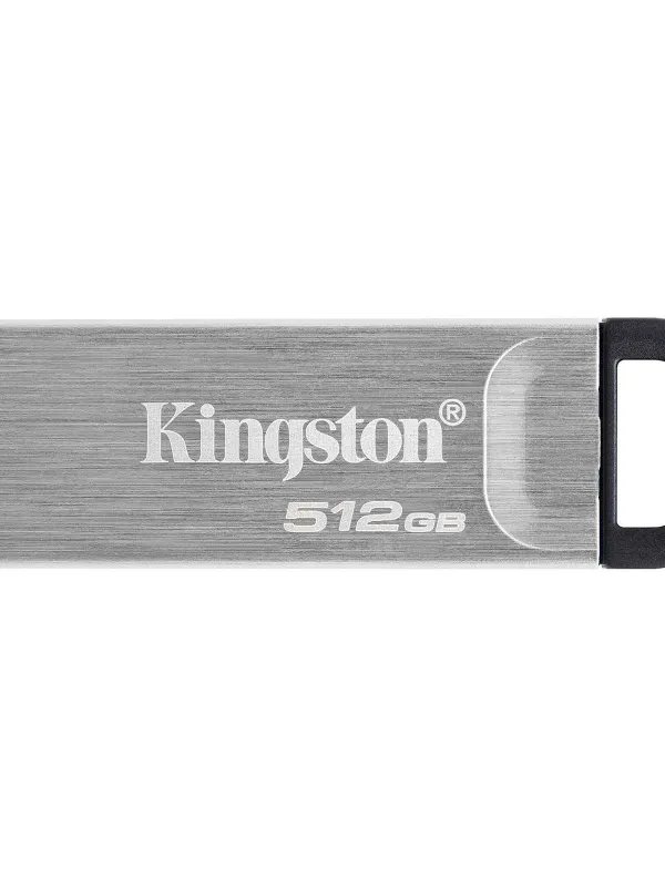 USB disk Kingston 512GB DT Kyson, 3.2 Gen1, 200/60MB/s, kovinski, brez pokrovčka