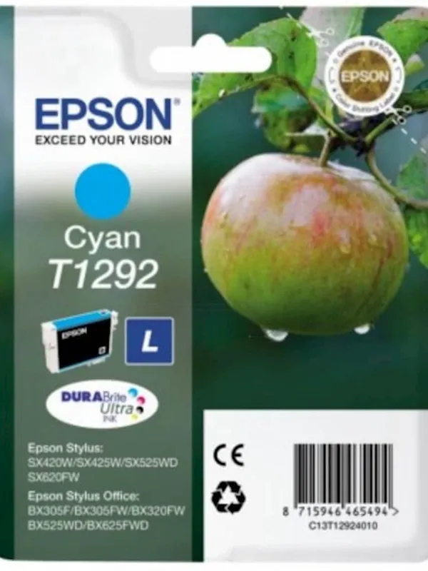 ČRNILO EPSON CYAN S PIGMENTOM DURABRITE BX305F,320 SIZE L