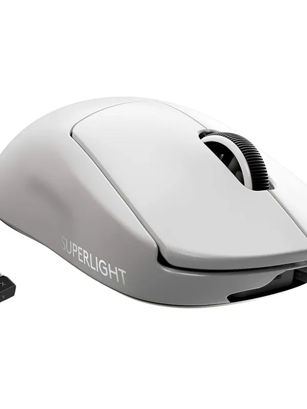 LOGITECH G PRO X Superlight senzor brezžična optična bela gaming miška