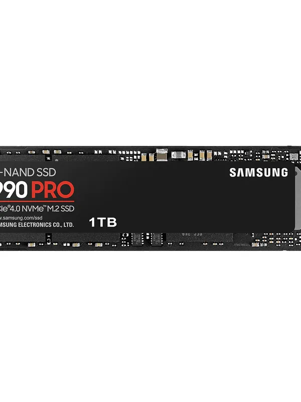 SAMSUNG 990 PRO 1TB M.2 PCIe 4.0 NVMe 2.0 SSD MZ-V9P1T0BW