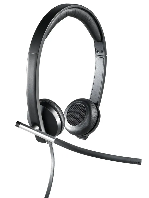 LOGITECH H650E Stereo žične z mikrofonom slušalke