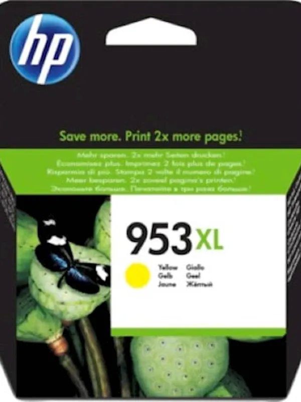 ČRNILO HP RUMENO 953XL ZA OfficeJet 8210/8218/8710/8715 ZA 1.450 STRANI