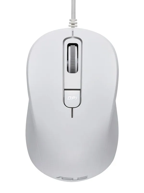 ASUS MU101C Blue Ray žična optična bela miška