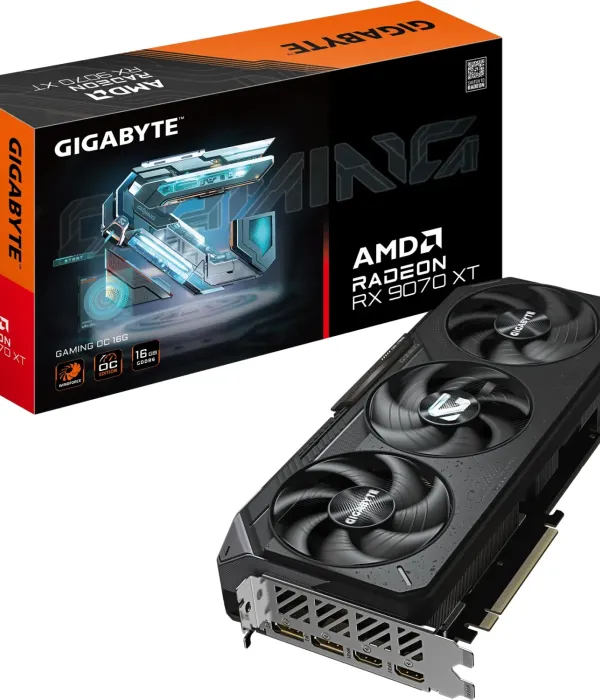 Grafična kartica GIGABYTE Radeon RX 9070 XT GAMING OC 16G, 16GB GDDR6, PCI-E 5.0