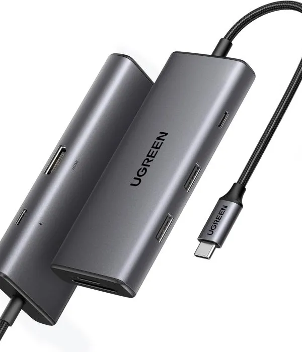 Ugreen 7v1 USB-C Hub (10Gbps USB 3.2, 4K@30Hz HDMI)