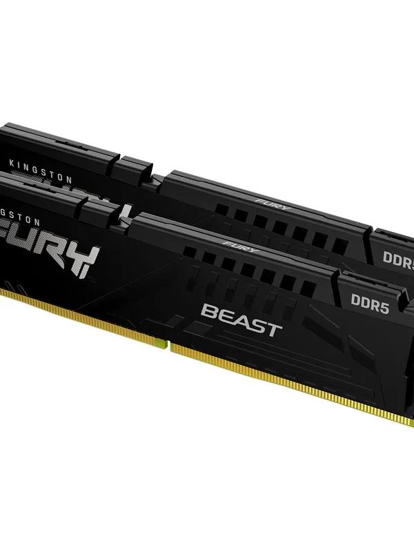KINGSTON Fury Beast Black 16GB (2x8GB) 5600MT/s DDR5 CL38 EXPO KF556C36BBEK2-16 ram pomnilnik