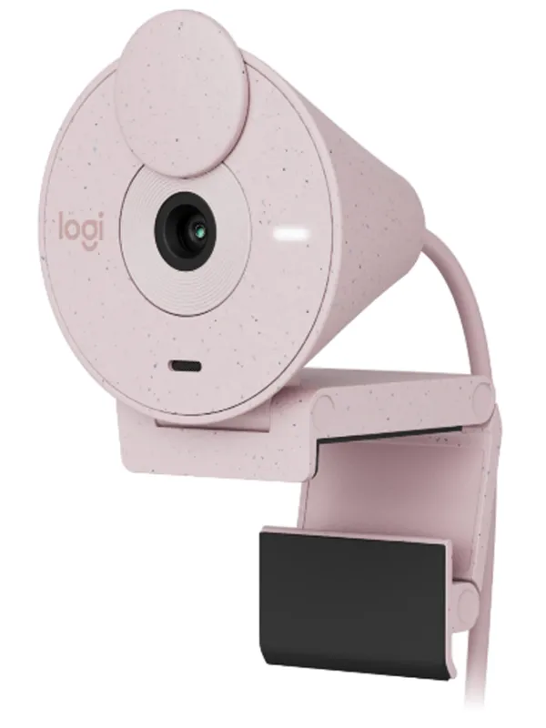 LOGITECH BRIO 300 HD USB roza spletna kamera