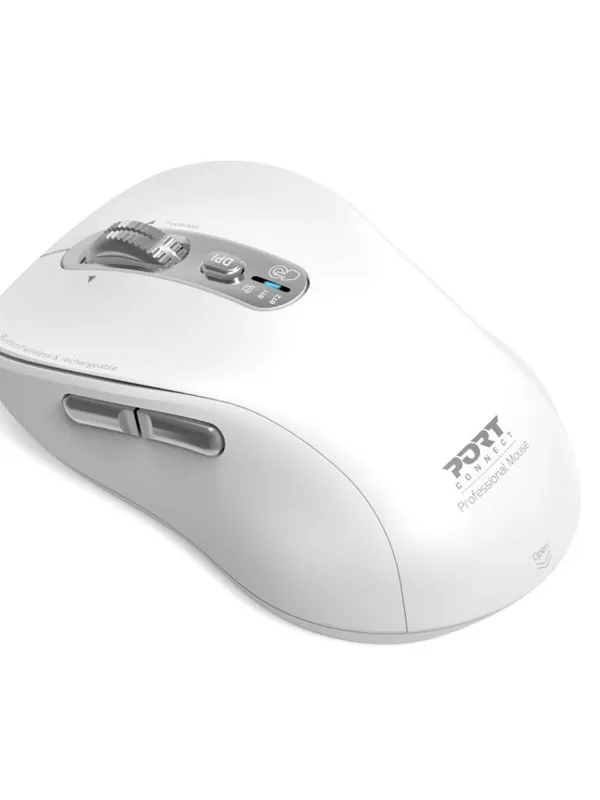 Miška Port Bluetooth expert Mouse bela