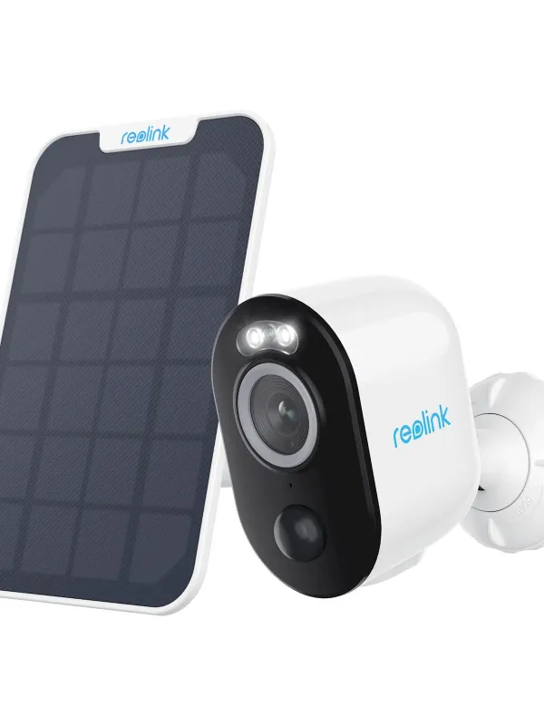 Reolink IP Kamera Argus serija B330 5MP, Zunanja, Baterijska, Barvni nočni vid +Solarni Panel