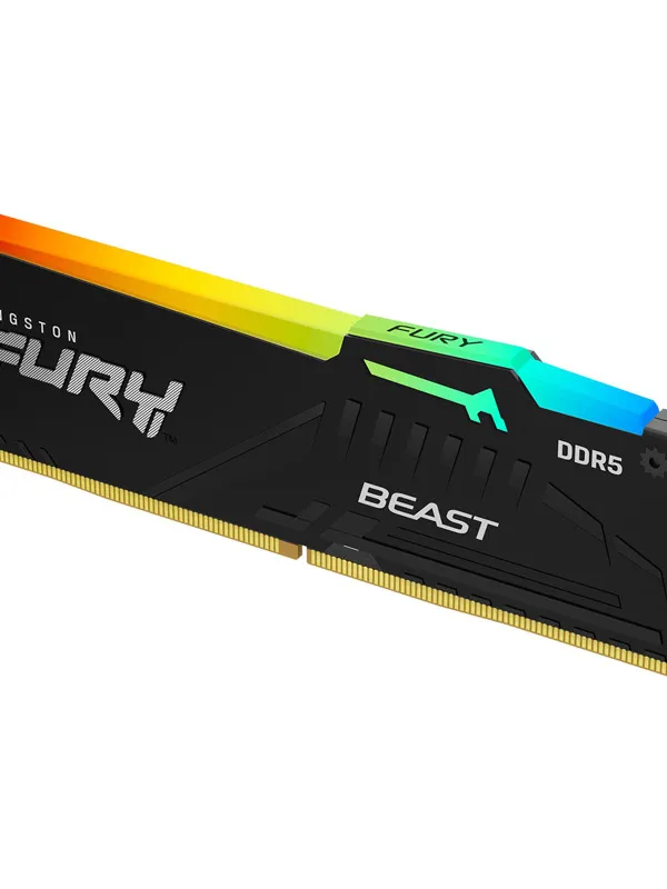 KINGSTON Fury Beast 32GB 5600MT/s DDR5 CL40 XMP KF556C40BBA-32 RGB ram pomnilnik