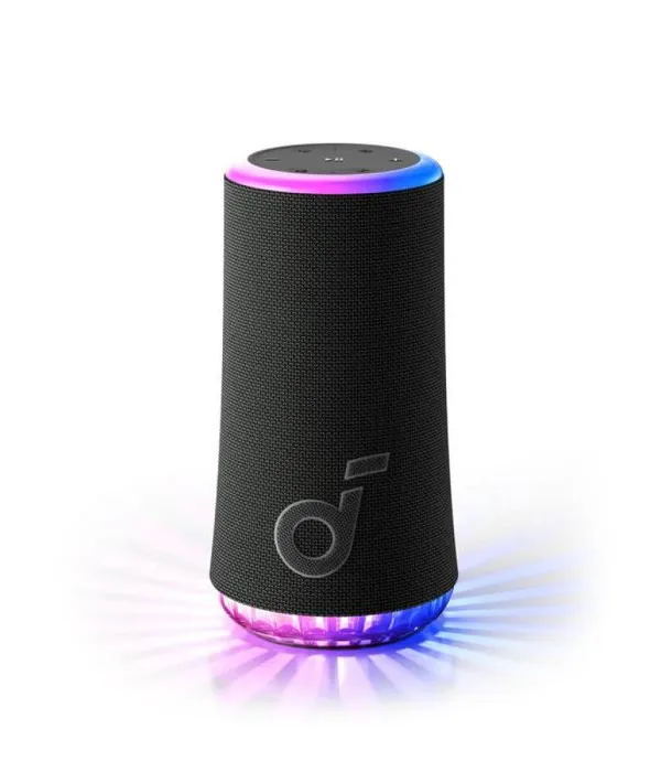 Anker Soundcore prenosni Bluetooth zvočnik Glow, črn