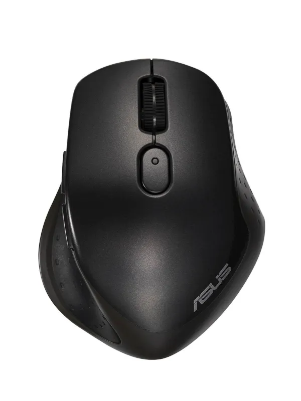 Miška ASUS MW203 Multi-Device Wireless Silent Mouse, tiha, brezžična, črna