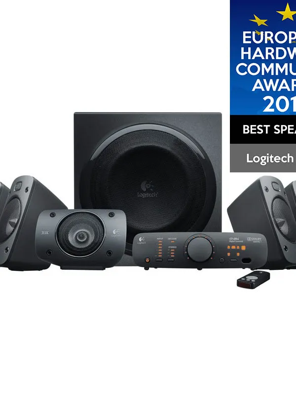 LOGITECH Z906 5.1 500W črni zvočniki