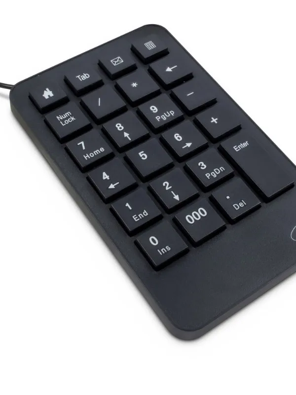 INTER-TECH KB-120 USB 23 tipk mini numerična žična tipkovnica