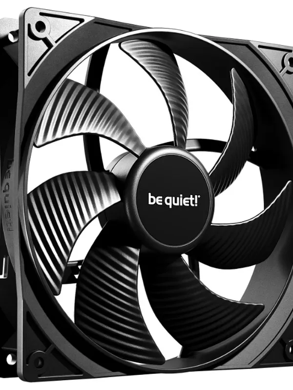 BE QUIET! Pure Wings 3 (BL108) 140mm 4-pin PWM črn ventilator