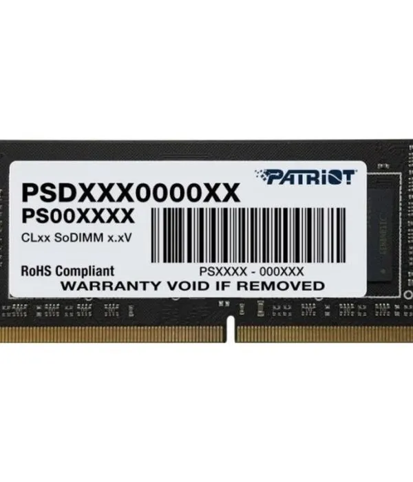 Patriot Signature Line 8GB DDR4-3200 SODIMM PC4-25600 CL22, 1.2V