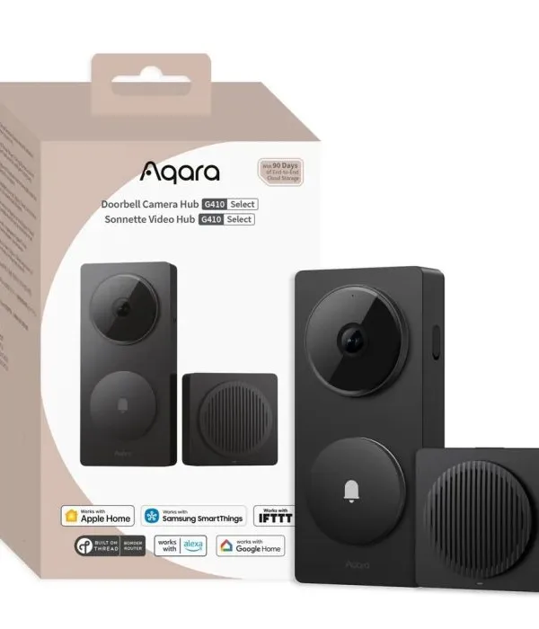 AQARA Doorbell Camera Hub G410, črna