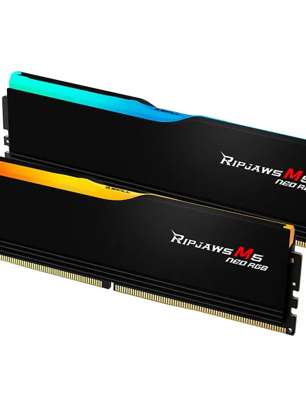 G.SKILL Ripjaws M5 Neo RGB 64GB (2x32GB) 6000MT/s DDR5 CL36 EXPO/XMP F5-6000J3636F32GX2-RM5NRK ram pomnilnik