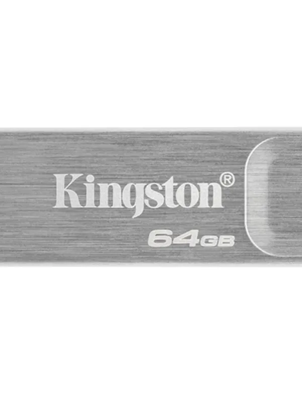 USB disk Kingston 64GB DT Kyson, 3.2 Gen1, 200MB/s, kovinski, brez pokrovčka