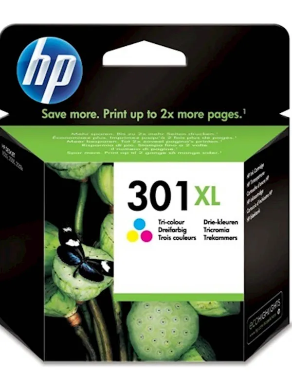 ČRNILO HP BARVNO 301XL ZA DESKJET 1050/2050/5050s ZA 300 STRANI