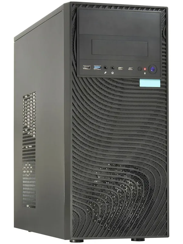 INTER-TECH IT-8835 RIPPLE midi-ATX črno ohišje