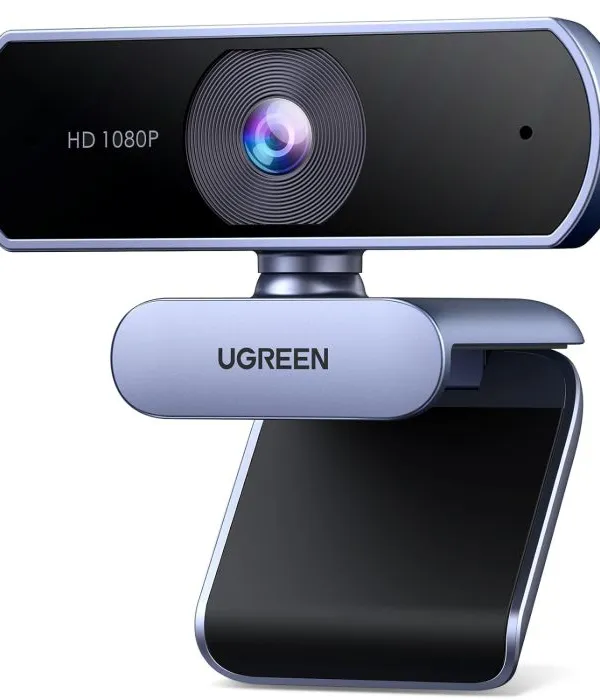 Ugreen Full-HD spletna kamera z dvojnim mikrofonom, 1080P 30Fps