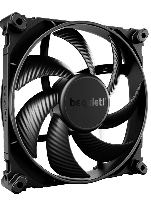BE QUIET! Silent Wings 4 (BL095) 140mm 3-pin črn ventilator