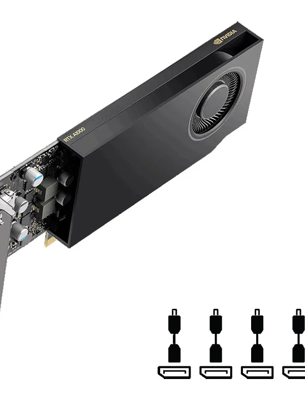 PNY RTX A400 4B GDDR6 VCNRTXA400-PB low profile profesionalna grafična kartica