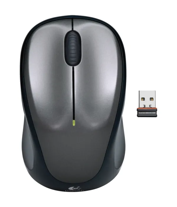Logitech M235 Wireless mini miška, siva