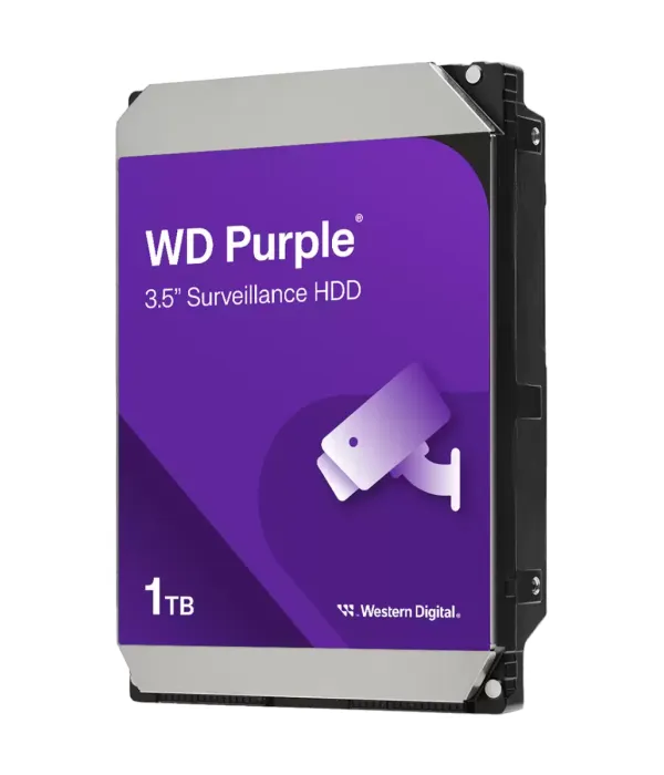 WD 1TB Purple 3,5" SATA 6Gb/s 5400rpm 64MB HDD disk