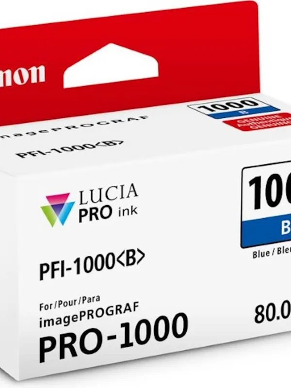 ČRNILO CANON PFI-1000 BLUE  ZA IMAGEPROGRAF PRO-1000, 80 ml