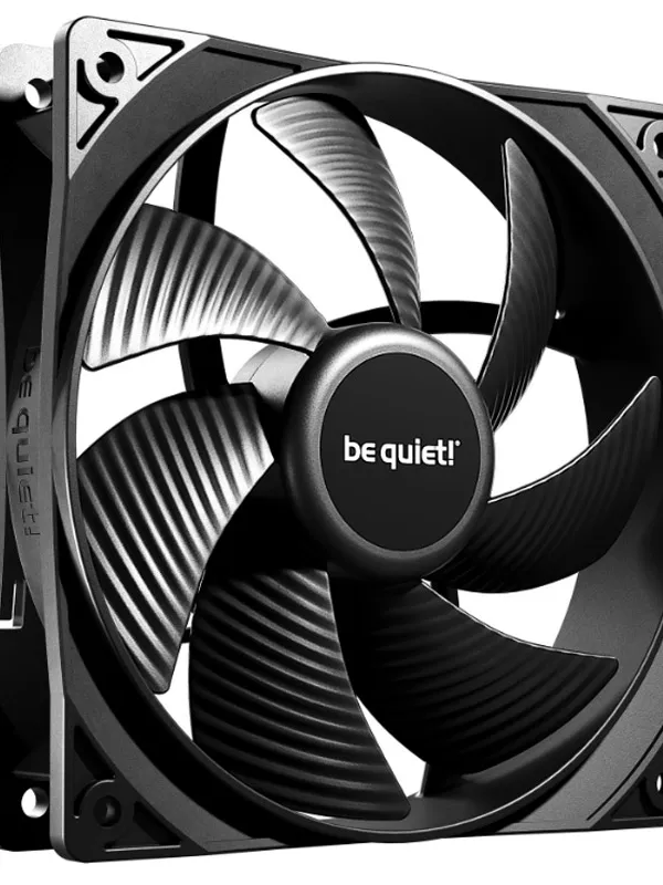BE QUIET! Pure Wings 3 (BL105) 120mm 4-pin PWM črn ventilator