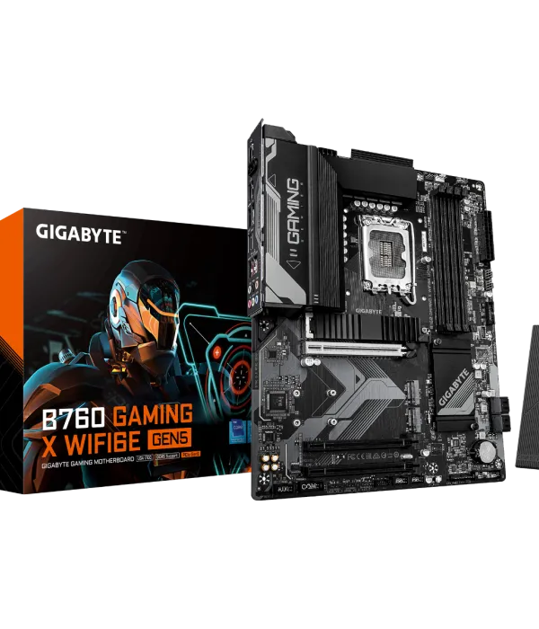 GIGABYTE B760 GAMING X WIFI6E GEN5, DDR5, SATA3, USB3.2Gen2, DP, WiFi, LGA1700 ATX