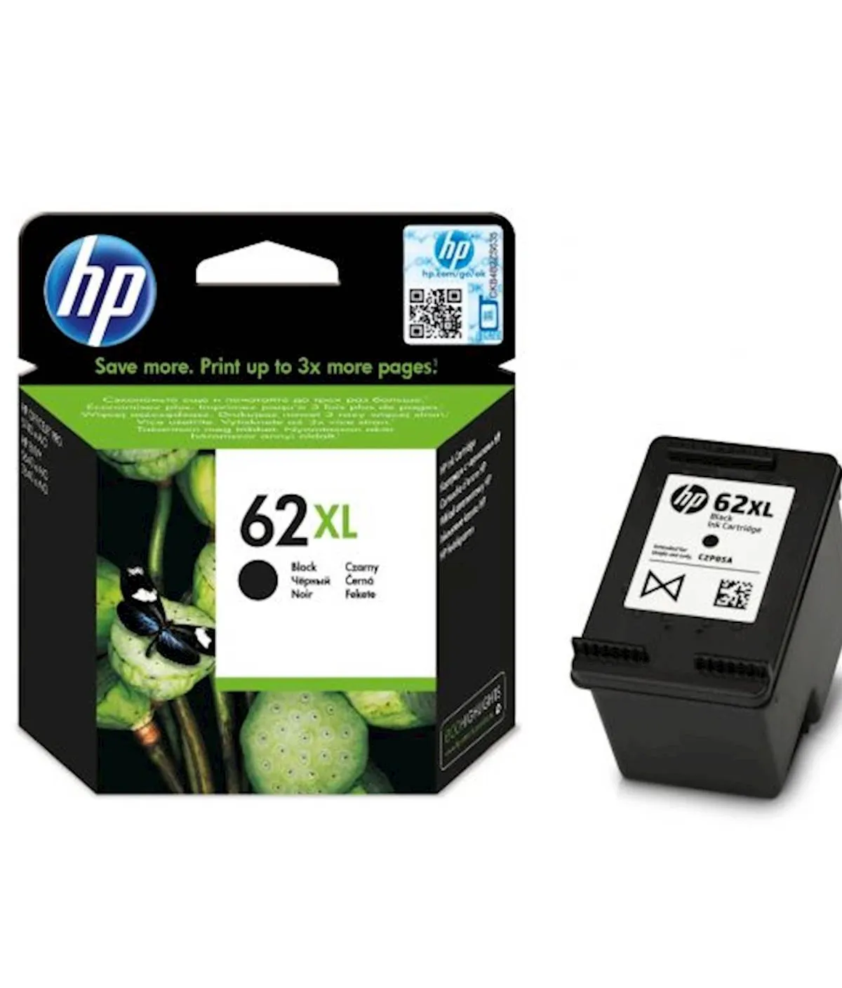 ČRNILO HP ČRNO 62XL ZA OFFICEJET 250 ZA 600 STRANI