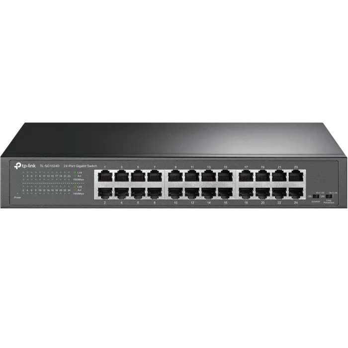 TP-LINK TL-SG1024D stikalo 24-port Gigabit Rackmount