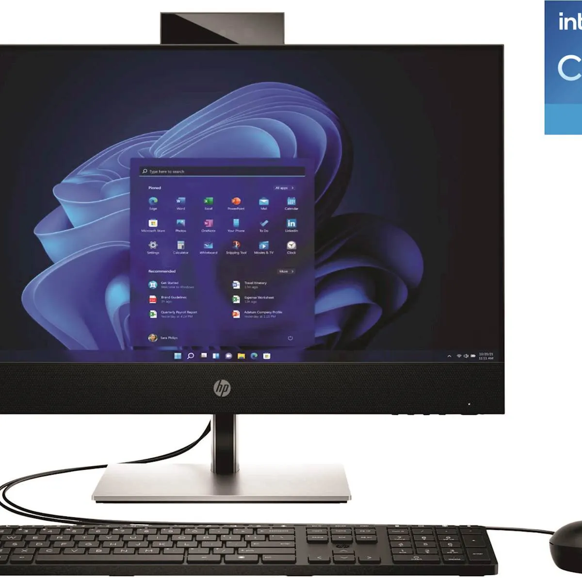 Računalnik HP ProOne 240 G10 i5-1335U/16GB/SSD 512GB/23,8'' FHD IPS/W11Pro