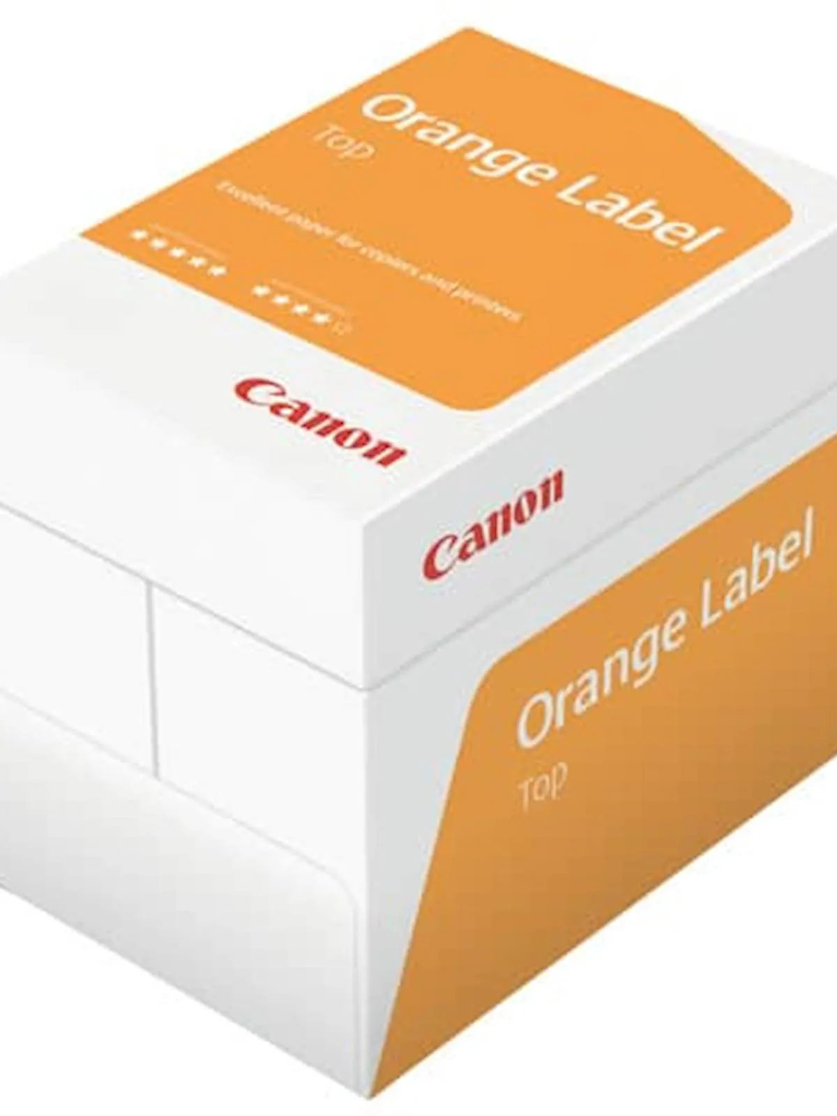 Papir CANON TOP A3, 80 g (orange label); v škatli je 5 zavitkov po 500 listov