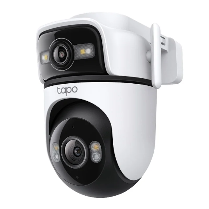 TP-LINK Tapo C545D 3MP 2K + 3MP 2K dual Pan/Tilt dvojna leča barvna zunanja nadzorna kamera