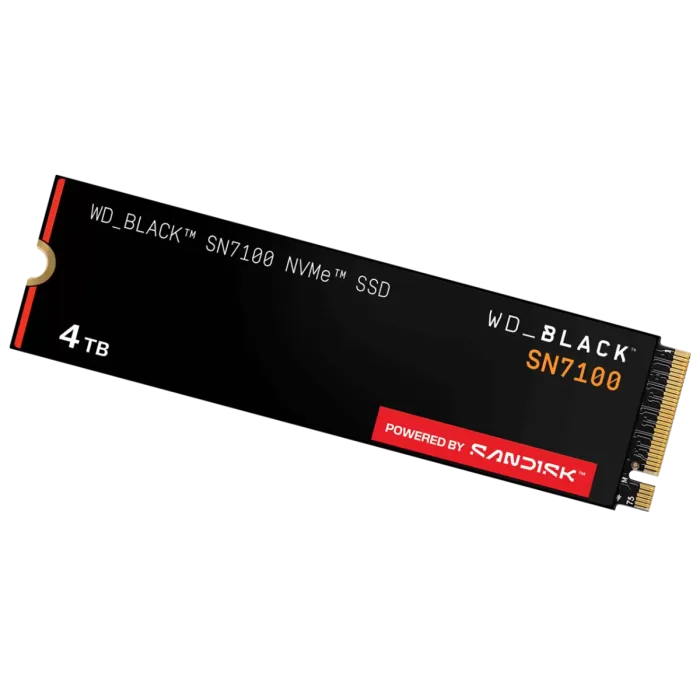 SanDisk 4TB WD Black SN7100 M.2 2280 PCI-e 4.0 NVMe 1.4 SSD disk