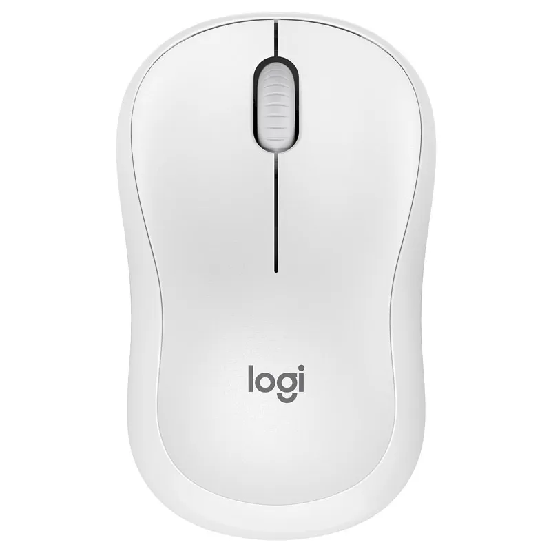 LOGITECH M240 Silent Bluetooth optična bela miška
