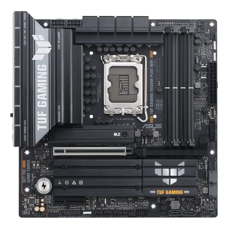 ASUS TUF GAMING B860M-PLUS WIFI LGA1851 DDR5 mATX gaming  osnovna plošča